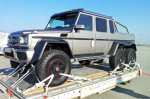 Mercedes G сделали шестиколесным пикапом Mercedes G сделали шестиколесным пикапом