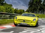 Электрический Mercedes-Benz SLS AMG установил рекорд Нюрбургринга Электрический Mercedes-Benz SLS AMG установил рекорд Нюрбургринга