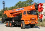 Новый вездеходный кран от Клинцовского автокранового завода