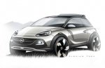 Компакт Opel Adam станет внедорожным Компакт Opel Adam станет внедорожным