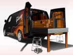 Фургон Nissan превратили в мастерскую для ремонта гитар Фургон Nissan превратили в мастерскую для ремонта гитар
