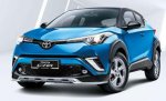 Обновленная модель кроссовера Toyota C-HR