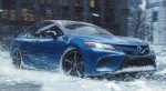 Полноприводные бизнес-седаны Toyota Camry нового поколения